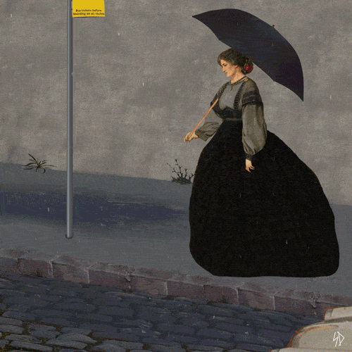 Scorpion Dagger GIF Künstler Humor -  Fun 