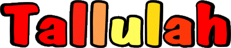 Tallulah T FEMMINILE  - UK - USA - IRL - AUS - NZ Nome 
