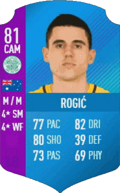 Tom Rogic Australie F I F A - Joueurs Cartes Jeux Vidéo Multi Média 