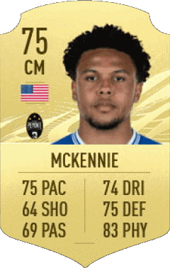 Weston McKennie U S A F I F A - Karten Spieler Videospiele Multimedia 