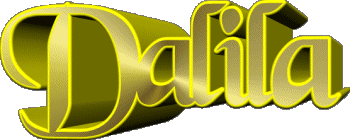 Dalila D FEMENINO - Magreb Musulmán Nombre 