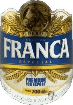 Franca Pérou Bières Boissons 