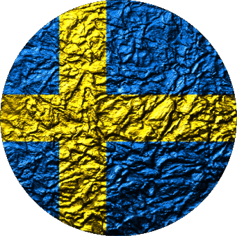 Runde Wildleder Europa Fahnen 