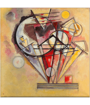 Wassily Kandinsky Pintor de artistas Humor - Fun 