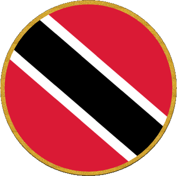 Tondo Trinité et Tobago America Bandiere 