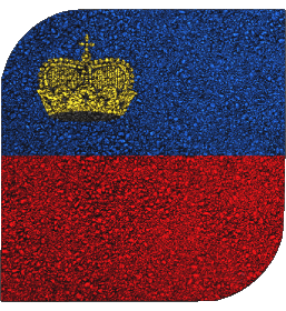 Platz Liechtenstein Europa Fahnen 