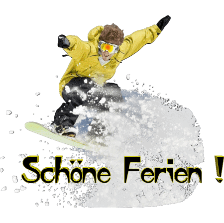 Serie 04 Schöne Ferien Winter German Messages 