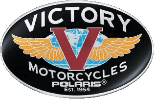 Logo Victory MOTOCICLETAS Transporte 