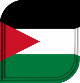 Square Jordan Asia Flags 