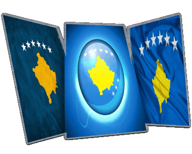Forma Kosovo Europa Bandiere 