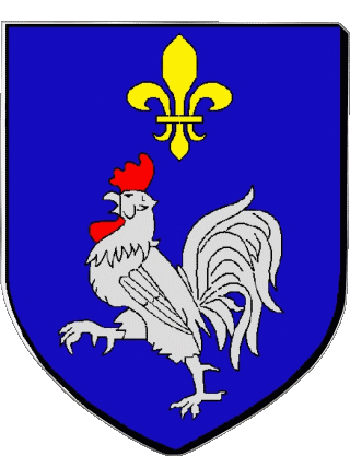 LANGEAC 43 Abteilungen - Städte Frankreich Fahnen 