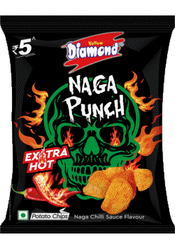 Yellow Diamond India Snack - Chips - Crips Food 