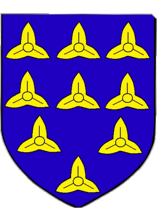 Wappen-Wappen SAINT FLORENT SUR CHER 18 Abteilungen - Städte Frankreich Fahnen 