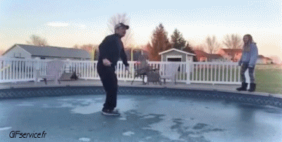 Fail Sobre el hielo GENTE Humor - Fun 