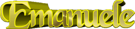 Emanuele E FEMININ - Italie Prénoms 