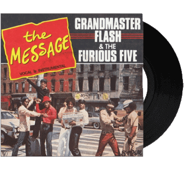 The Message-The Message Grand Master Flash & the Furious Five G Compilazione Internazionale anni '80 Musica Multimedia 