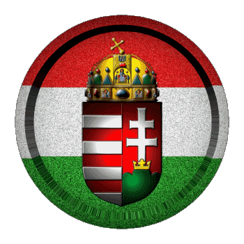 Rond - Anneaux Hongrie Europe Drapeaux 