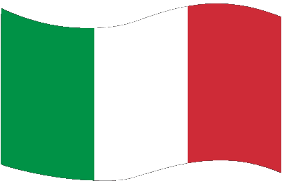 Rectangle National Italie Europe Drapeaux 