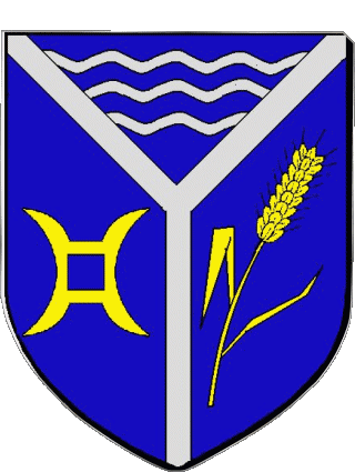 Blason-Blason CHUZELLES 38 Départements - Villes France Drapeaux 