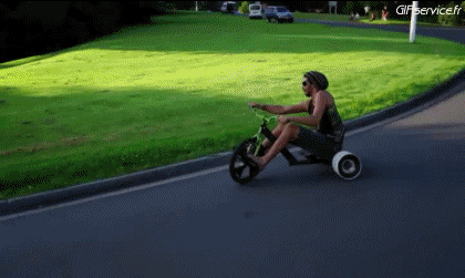 Fun - Win Trike Drifting Sport Humor -  Fun 
