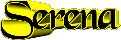Serena S FEMMINILE - Italia Nome 