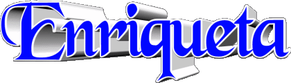 Enriqueta E WEIBLICH - Spanien Vorname 