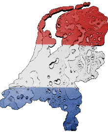 Map Netherlands Europe Flags 