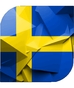 Carré Suède Europe Drapeaux 