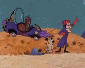 Motors Race Video GIF - 04 Les Fous du volant Dessins Animés TV Cinéma Multi Média 