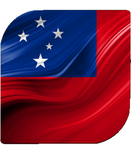 Plaza Samoa Oceanía Banderas 