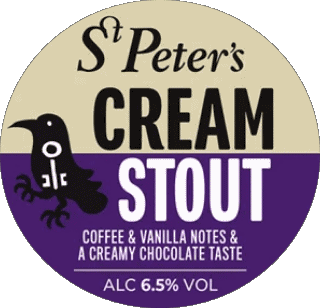 Cream Stout-Cream Stout St  Peter's Brewery Royaume Uni Bières Boissons 