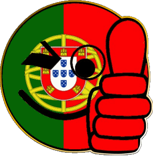 Smiley - OK Portugal Europe Flags 