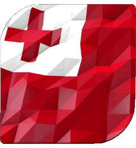 Platz Tonga Ozeanien Fahnen 