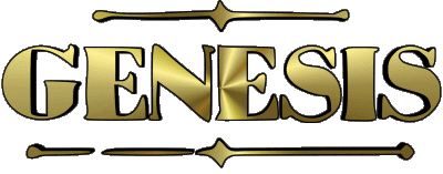 Genesis - Police de caractère Pop Rock Musique Multi Média 