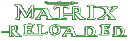 02 Reloaded Logo Inglese Matrix Film Internazionale Multimedia 