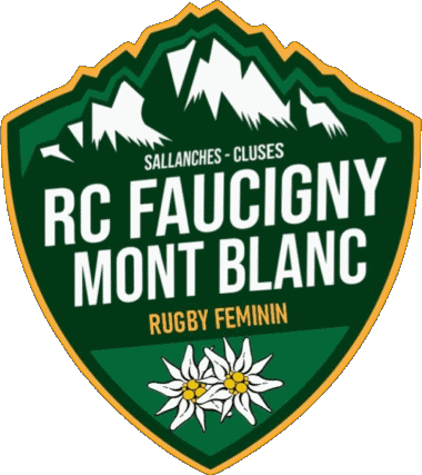 RC Faucigny Mont Blanc Féminin Dept 74 Rugby Club Francia Logo Sportivo 