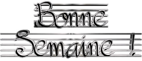 01 Bonne Semaine French Messages 