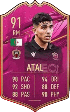 Youcef Atal Algerien F I F A - Karten Spieler Videospiele Multimedia 
