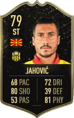 Adis Jahovic Macédoine F I F A - Joueurs Cartes Jeux Vidéo Multi Média 