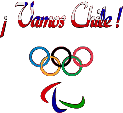 Juegos Olímpicos Vamos Chile Espagnol Messages 
