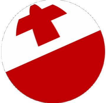 Sphere - Cube Tonga Oceania Flags 