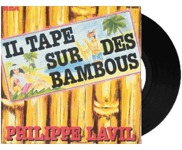 Il tape sur des Bambous-Il tape sur des Bambous Philippe Lavil Compilación 80' Francia Música Multimedia 