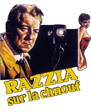 Lino Ventura-Lino Ventura Razzia sur la Snouf Jean Gabin Movie France Multi Media 