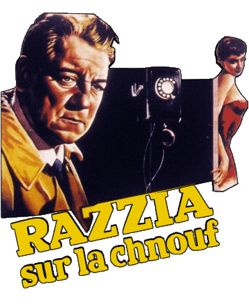 Lino Ventura-Lino Ventura Razzia sur la Snouf Jean Gabin Películas Francia Multimedia 