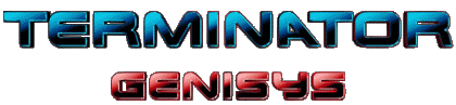 Logo Genisys Terminator Movies International Multi Media 