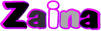 Zaina Z FEMININE - Maghreb Muslim First Names 