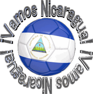 Fútbol Vamos Nicaragua Español Mensajes 