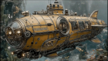 Epic Steampunk Vehicule A.I Mezcla Humor - Fun 