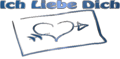 Corazón Ich Liebe Dich Alemán Mensajes 