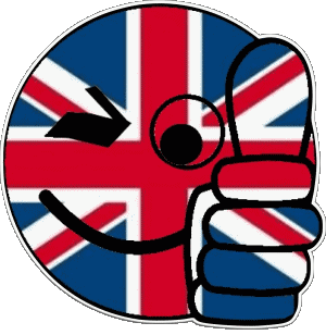 Smiley - OK Reino Unido Europa Banderas 